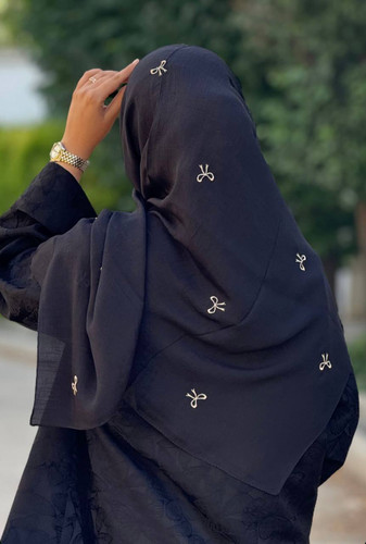 روسری اسلب خامه دوزی شده